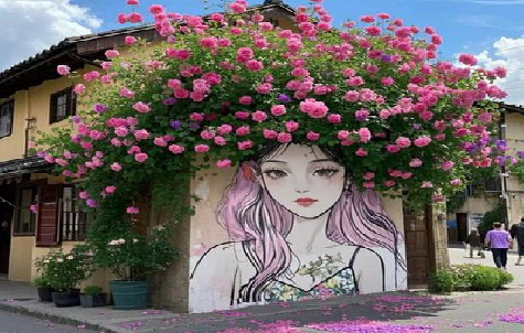 安吉怎么设计网红打卡墙绘