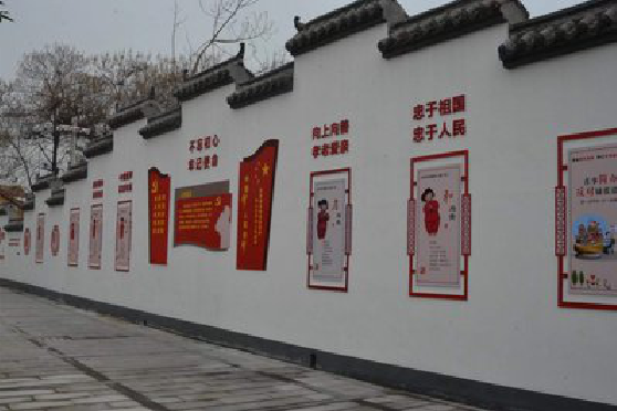 安吉墙体彩绘-乡村文化墙