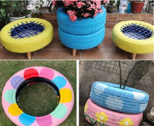 安吉墙体彩绘-变废为宝