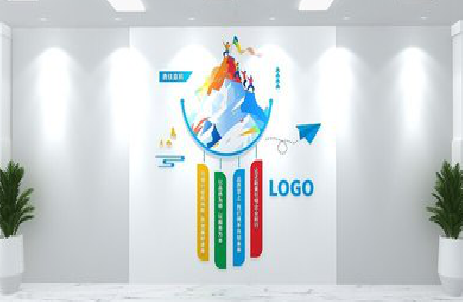 安吉公司企业形象墙的工艺材料有哪些？